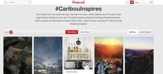 CaribouInspires - Pinterest for PR